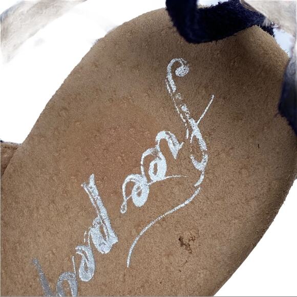 Free People 9 Sandals Clogs Heels Lace up Monaco Boho Festival 4th Nautical 70s - Picture 12 of 15